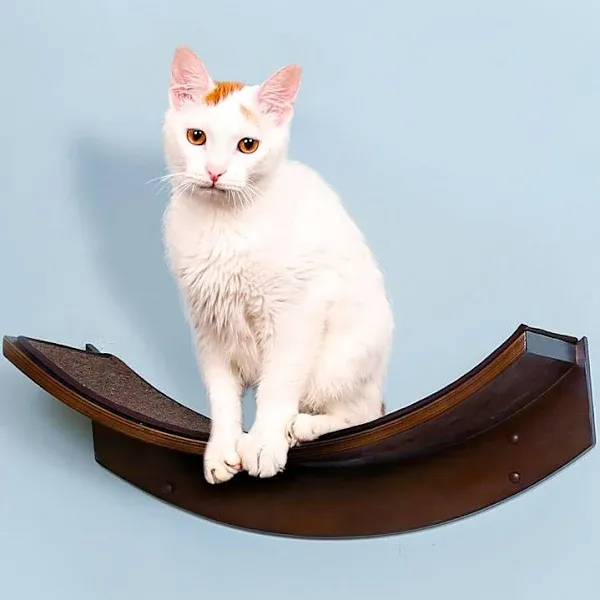 The Refined Feline Lotus Leaf Cat Shelf