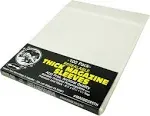 (100) Magazine Sleeves - Polypropylene Resealable 2mil - Thick Archival Quality - Masb02rsth