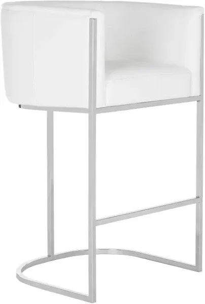 Safavieh - Couture - Shiloh Barstool - White - KNT7037A