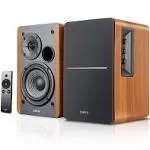 Edifier R1280Ts Powered Bookshelf Speakers - 2.0 Stereo Active, Wooden Enclosure