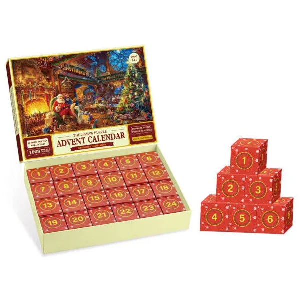 HEVEL Christmas Advent Calendar Puzzle 2024