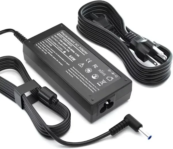 New 65W AC Adapter Laptop Charger Compatible for HP Envy 13 15 17 X360 15-1039wm