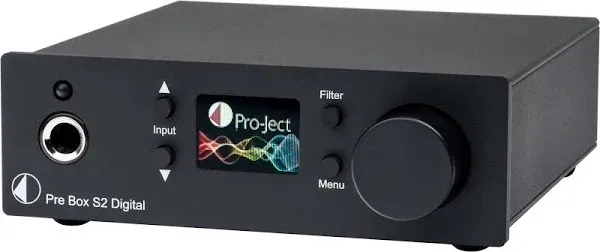 Pro-Ject Pre Box S2 Digital Preamplifier And DAC Silver