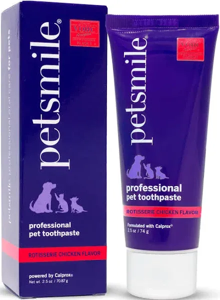 Professional Pet Toothpaste - Cat &amp; Dog Teeth Cleaning Supplies - Controls Plaqu