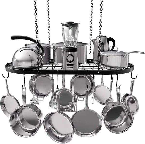 Vdomus Heavy-Duty Hanging Pot Rack