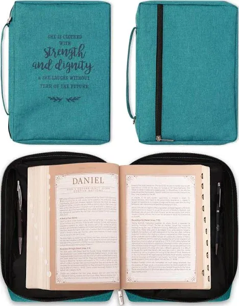 Pura Vida Books Strength And Dignity Bible Cover