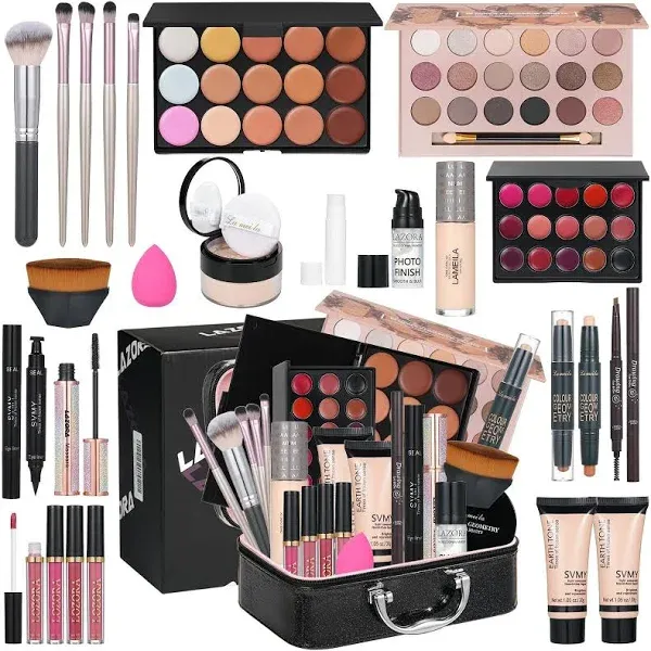 LAZORA Women's Full Makeup Kit