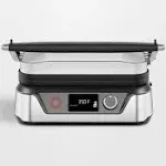 Chefman 5-in-1 Digital Panini Press Grill,Silver