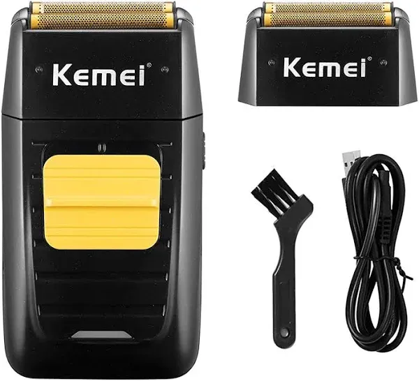 KEMEI Foil Shaver Double Electric Shaver for Men, Professional Electric Razor...