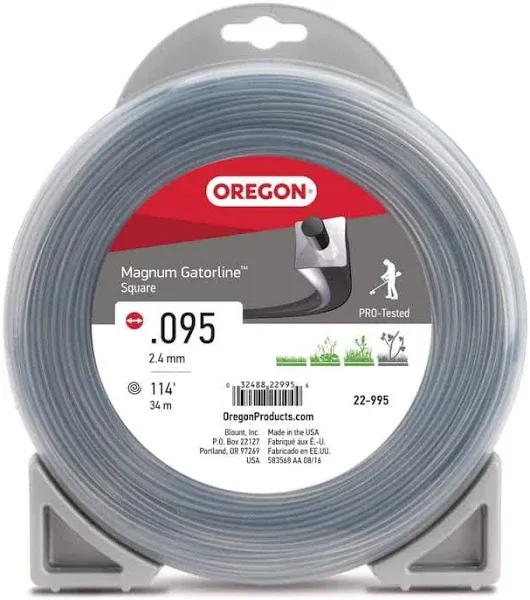 Oregon Magnum Gatorline Round .095" Trimmer Line 288 ft 22-395