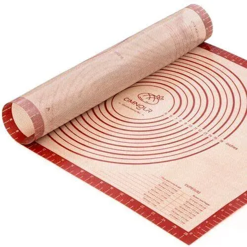 Non-slip Silicone Pastry Mat Extra Large with Measurements 16&#039;&#039;By 24&#039;&#039; for Si...