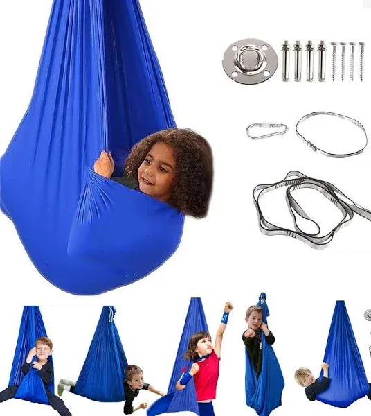 Sensory Swing for Kids with Special Needs (Hardware Included) Therapy Swing C...