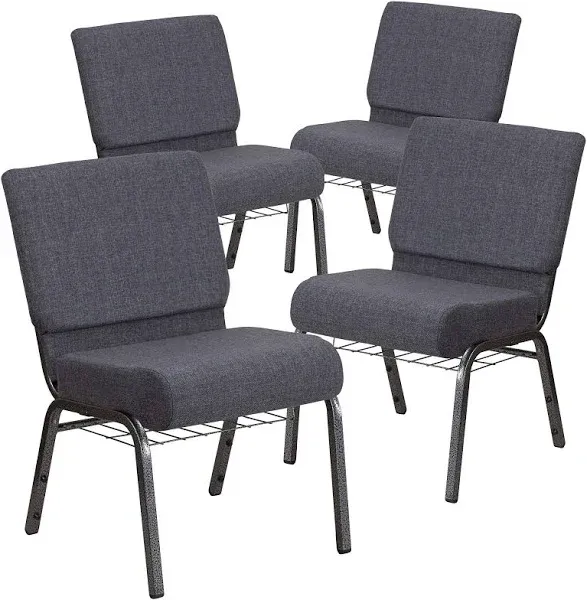 Flash Furniture Hercules Series Fabric Church Chair