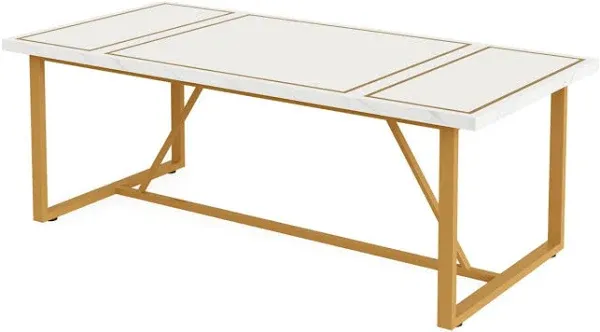 Tribesigns 70.9 inch Modern Dining Table