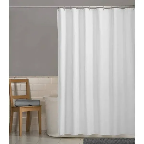 Maytex Fabric Shower Curtain Liner