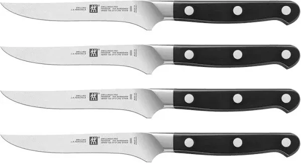 ZWILLING Pro Steak Knife Set/4