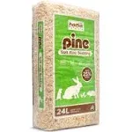 PetsPick Kiln Dried Soft Pine Bedding For Small Pets, 141L