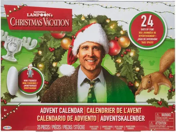 Jakks Holiday Christmas Vacation Advent Calendar