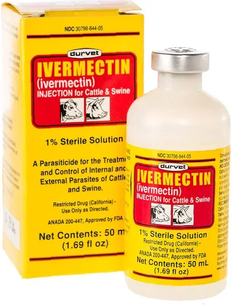 Durvet Ivermectin Cattle and Swine Injection