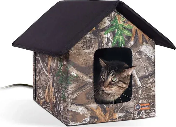 K&H Realtree Thermo Outdoor Kitty House