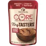 Wellness CORE Tiny Tasters Grain-Free Smooth Pate Chicken & Beef Wet F