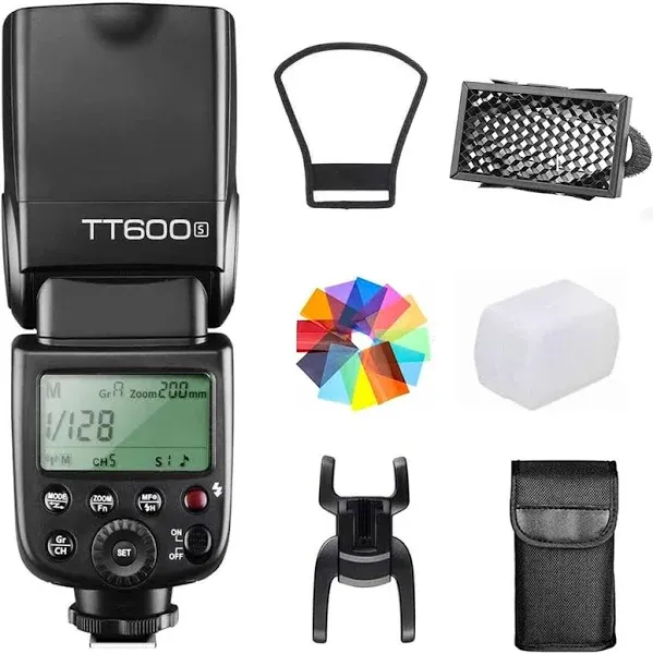 Godox Thinklite Tt600 Camera Flash Speedlite Master/Slave Flash with Built-in 2.4g Wireless Trigger System Gn60