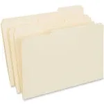 Universal® File Folders, 1/3 Cut Assorted, Two-Ply Top Tab, Legal 087547161234