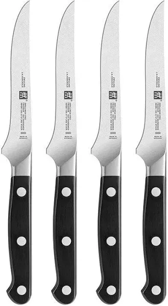 Zwilling Pro Steak Knives, Set of 4, New