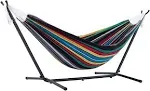 Vivere Combo - Double Rio Night Hammock with Stand (9ft)