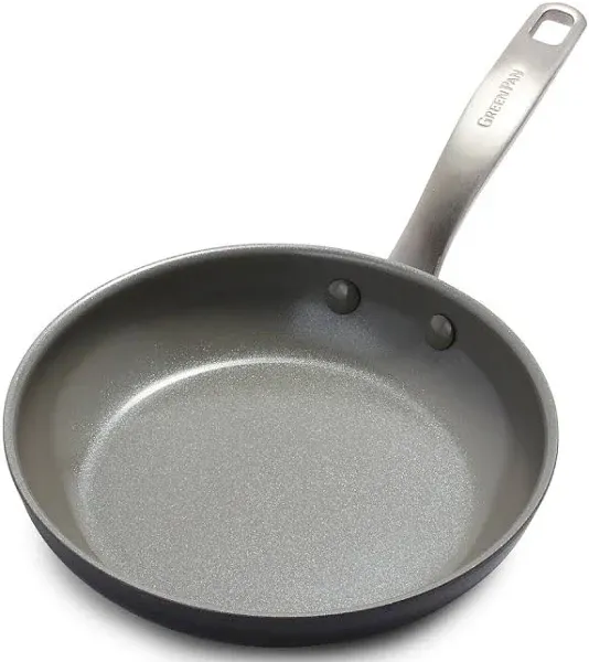 GreenPan Chatham Ceramic Coated Aluminum Fry Pan 10 in. Gray