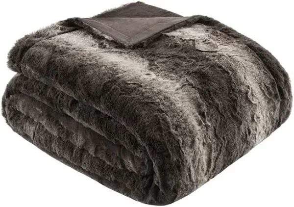 Madison Park Zuri Faux Fur Oversized Throw