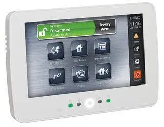 DSC HS2TCHP - 7 inch Touchscreen Alarm Keypad with Prox Support