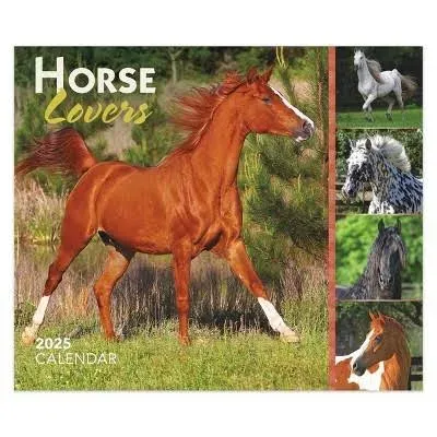 BrownTrout Horse Lovers Desktop Box Calendar