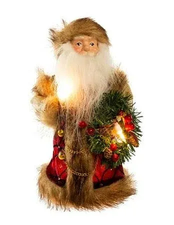 Kurt Adler 10-Inch Santa Treetop