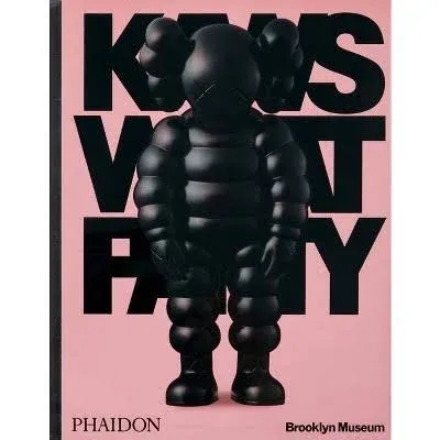 KAWS: WHAT PARTY (Black on Pink edition) by Gen Watanabe [Hardback]