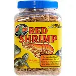 Zoo Med Sun-Dried Large Red Shrimp Reptile Food & Treat