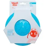 West Paw Zisc Dog Toy Aqua Blue Small