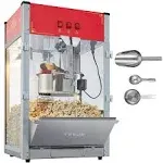 VEVOR Commercial Popcorn Machine, 12 oz Kettle, 1440 W Countertop Popcorn Maker for 80 Cups per Batch, Theater Style Popper with 3-Switch Control