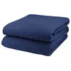 Pure Warmth Solid Flannel Electric Heated Warming Full Blanket