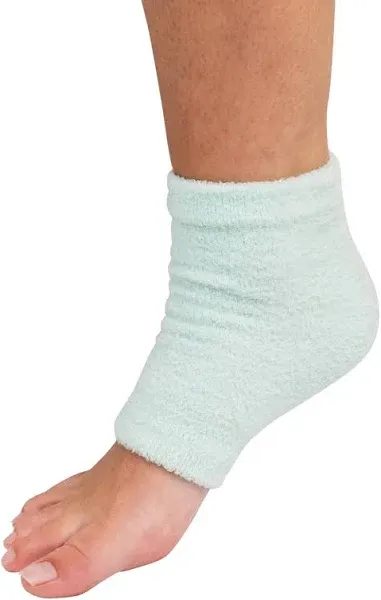 Moisturizing Gel Heel Socks - Fuzzy