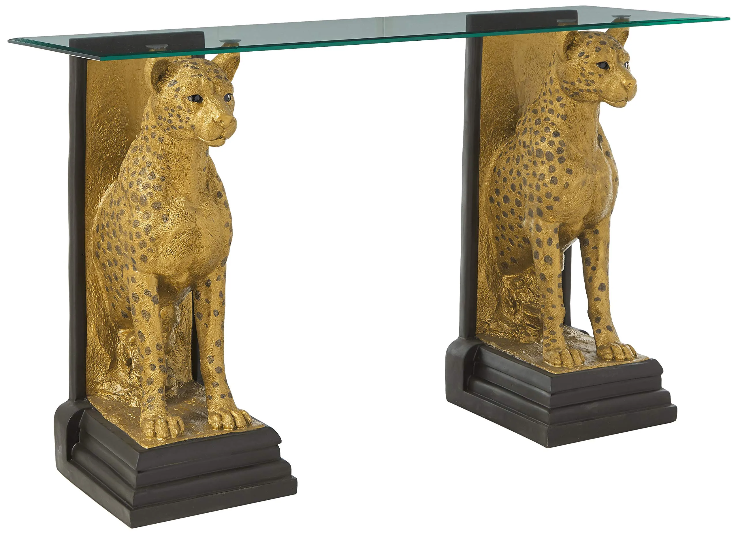 Xotic Brands 34" Luxury Egyptian Wildlife Cheetah Wildlife Sculptural Decorative