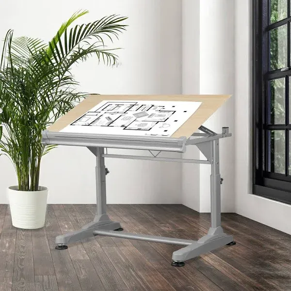 Stand Up Desk Store Height Adjustable Drawing and Drafting Table