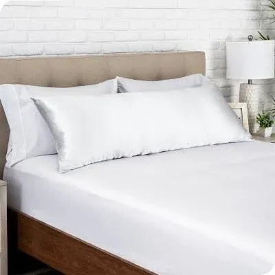 Bare Home Satin Pillowcase Set