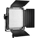 GVM Led Bi-Color Video Lights with APP Function, Variable CCT 2300K-6800K and 10%-100% Brightness with Digital Display for Video Studio Shooting, CRI97+ TLCI97 Led Light Panel +Barndoor