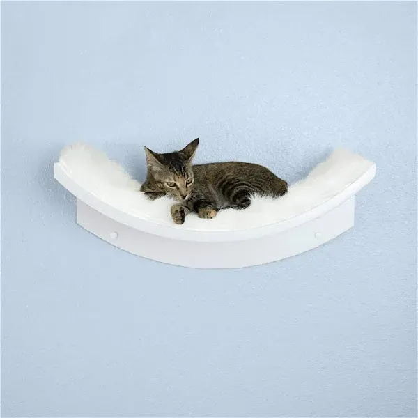 The Refined Feline Lotus Leaf Cat Shelf