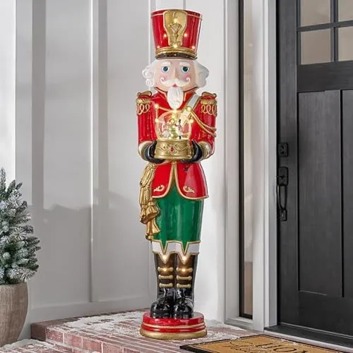 mark. 6' Pre-Lit Grand Nutcracker