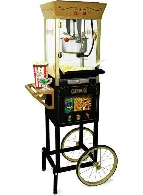 Nostalgia Candy Popcorn Cart