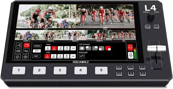 Feelworld L4 HDMI Livestream Switcher