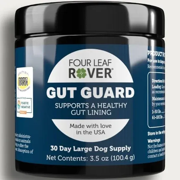 Four Leaf Rover Gut Guard Dog Supplement