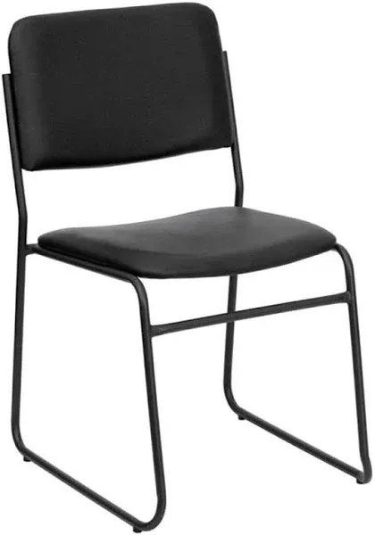 500 lb. Capacity High Density Stacking Chair with Sled Base